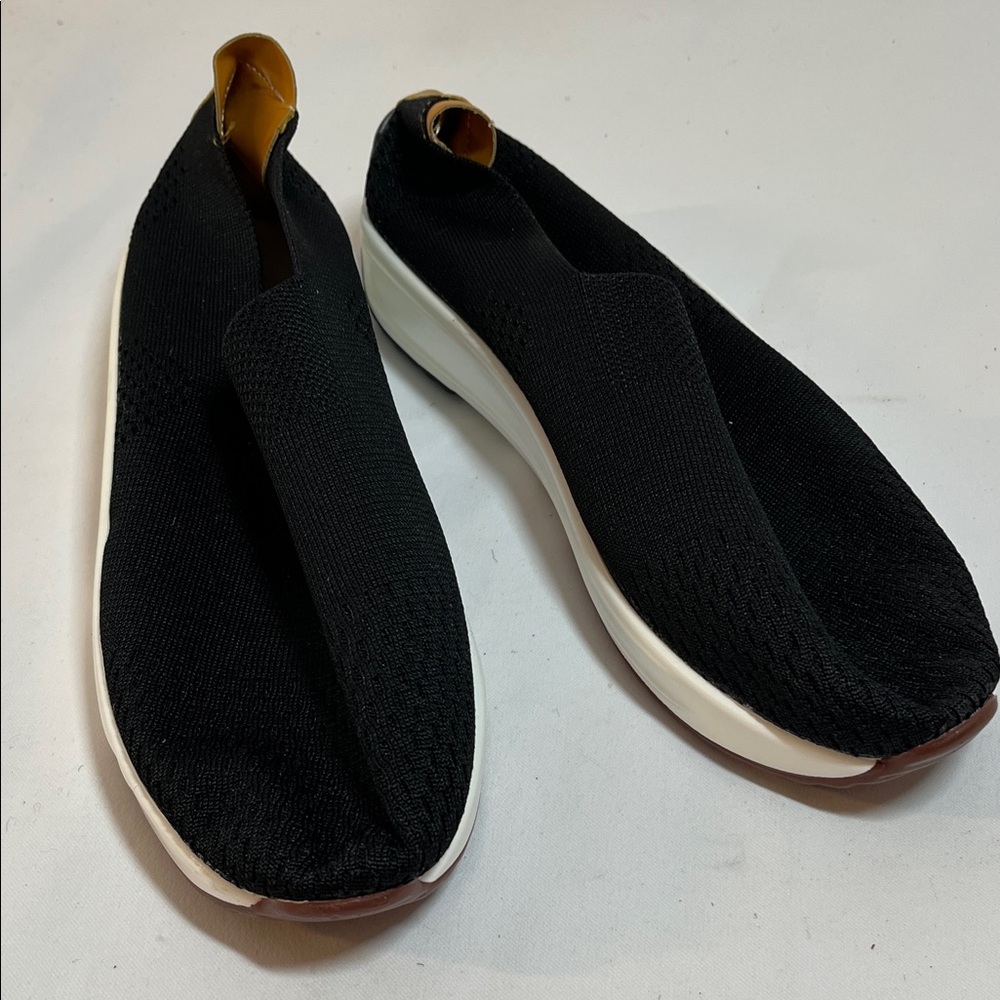Men's Black Slip-On Shoes
